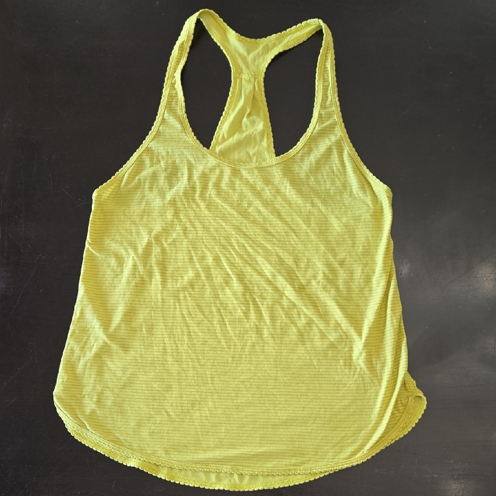 Yellow Lululemon Women's Tank Top